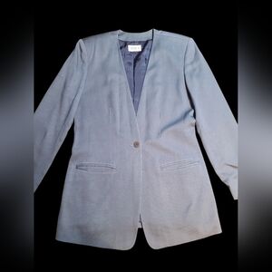 Sleek Gray Women's Blazer by Ella